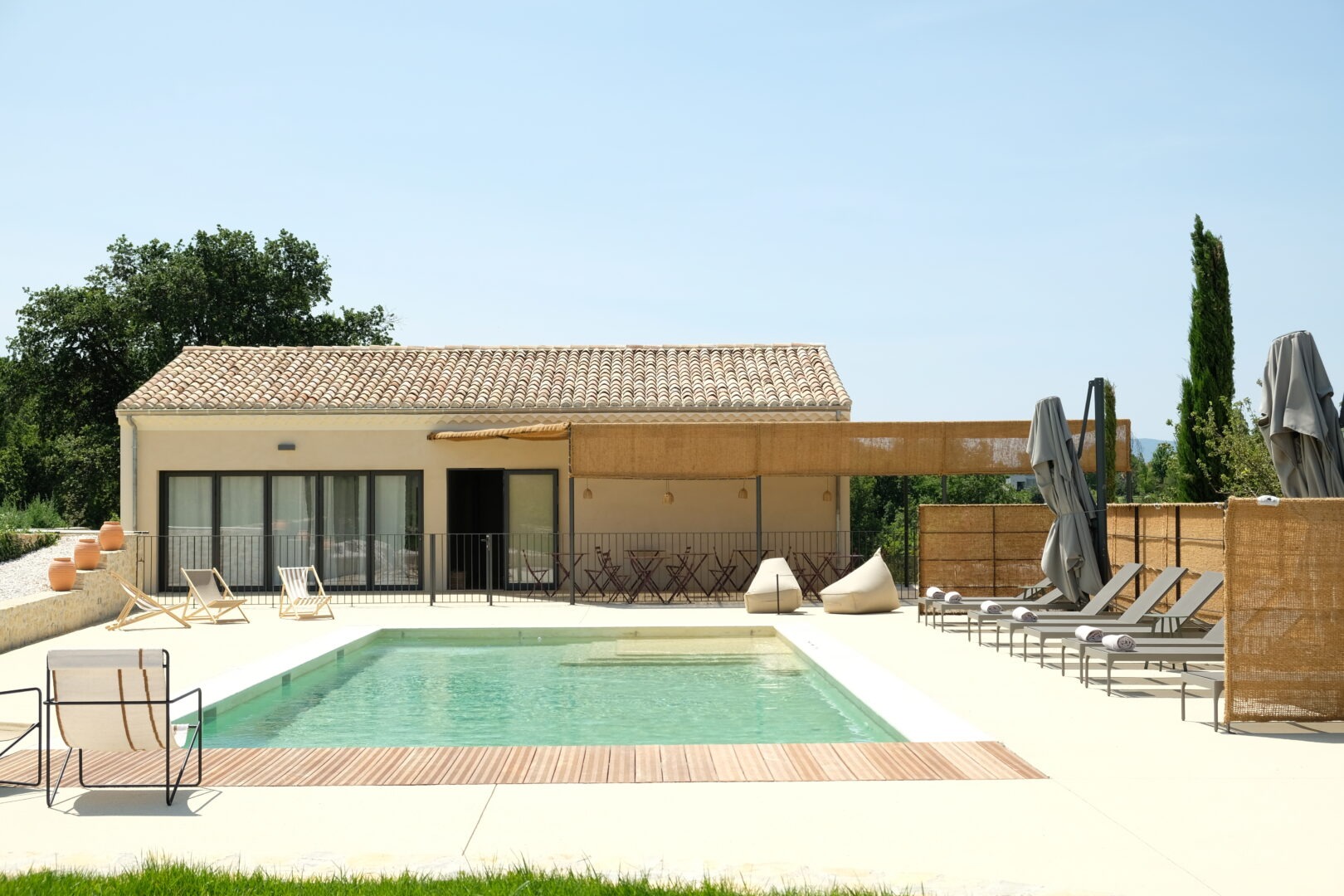 Garenne hôtel restaurant avec piscine Drôme