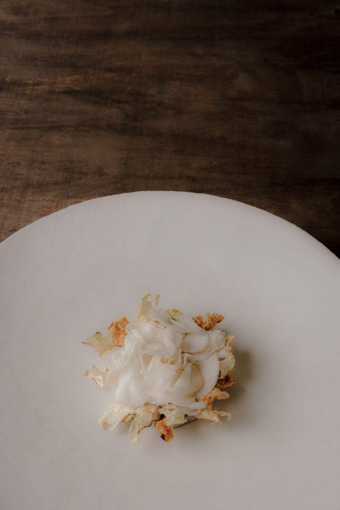 Présentation assiette - restaurant gastronomique enraciné dans le terroir de la Drôme