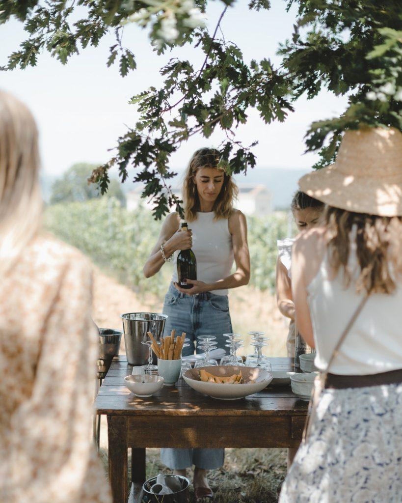 Week-end de mariage avec hébergement des invités sur place en Drôme
